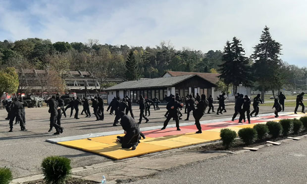 Нишка Жандармерија у бившој алексиначкој касарни